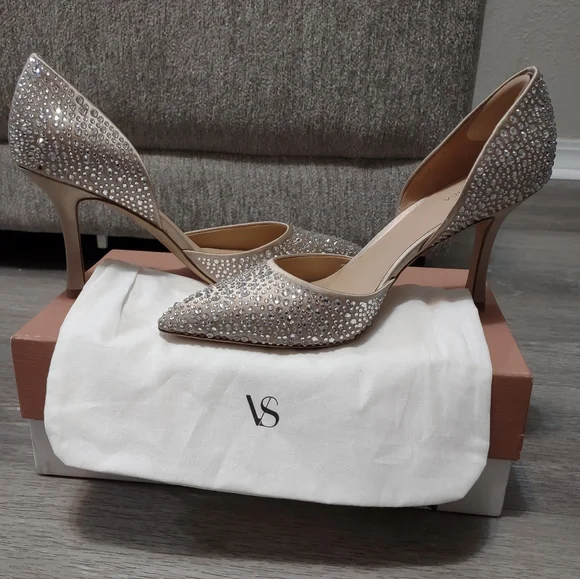 NIB Via Spiga Nude Ondine3 Pumps Size 8.5 - Picture 16 of 16